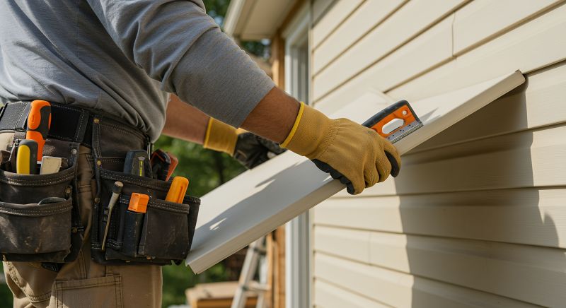 Skilled Vinyl Siding Technician